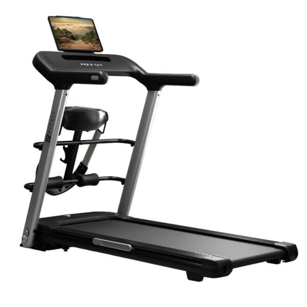 Fitkit Pulse Run Pro 6HP BLDC Treadmill | 140kg Max Load | 20-Level Auto Incline | 15km/hr Speed | Massager | 16 Workout Programs | Premium Home Use Fitness