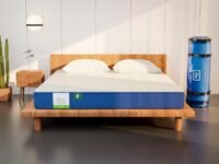 Flo Ortho™ Aloe Vera Infused Orthopedic Mattress with PainRelease™ Technology | Medium Firm Feel | 6 Inch Mattress in King Size (78x72x6 Inches) | 10 Year Warranty