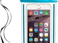 Florican Waterproof Mobile Pouch Cover for All Mobiles, Cellphone Dry Bag Compatible for iPhone, Samsung, Mi, Redmi, Oppo, VIVO, All Other Smartphones up to 6.5 inches (Blue)