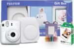 Fujifilm Instax Mini 12 Gift Box with 10 Shots- White
