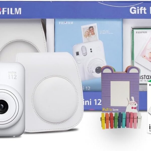 Fujifilm Instax Mini 12 Gift Box with 10 Shots- White