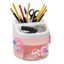 FunBlast Desk Organizer Stationery Storage Stand, Cute Kawaii Pen & Pencil Holder - Table Pen Holder, Stationery Stand For Home, School & Office (Pink),Acrylonitrile Butadiene Styrene