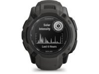 Garmin Instinct 2X Solar, Large Rugged GPS Smartwatch, Built-in Sports Apps and Health Monitoring, Solar Charging and Ultratough Design Features, Graphite