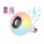 Gesto 12W Bluetooth 5.0 Music LED Bulb with Speaker | RGB Color Changing B22 Bulb with Remote | 16 Colors, Bright LED Light, Mood Lighting for Bedroom, Living Room & Home Parties