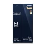 Godrej 600L 3Star | 1+2 Year Additional Warranty | Smart Convertible Zones | Toughened Glass Door | Frost Free Inverter Side By Side Refrigerator (2025 Model, RS EONVELVET 646C RIT SM BL, Storm Blue)