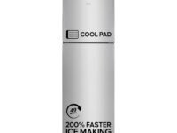 Haier 240L 2 Star Frost Free Top Mount Double Door Refrigerator|Cool Pad|200% Faster Ice Making in 49 Minutes (HEF-252EGS-P, Moon Silver)