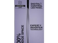 Haier 596 L, 3 Star, 100% Convertible Fridge Space, Expert Inverter, Frost Free Side by Side Refrigerator, (HES-690IM, Inox Marine)