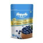 Happilo Premium Dried Californian Blueberries 150 g (Pack of 1) | Rich in Calcium and Vitamin K | Non-GMO & No Preservatives | Ideal For Snacking