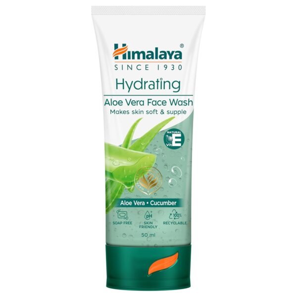 Himalaya Hydrating Aloe Vera Face Wash 50 Ml