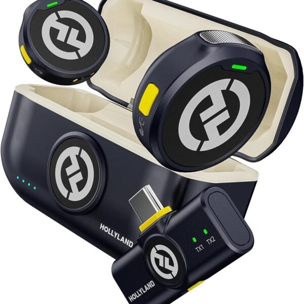 Hollyland Wireless Lavalier Microphone for iPhone15/16&Android