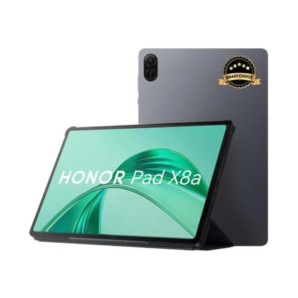 Honor Pad X8a (Smartchoice) Wi-Fi Tablet with Free Flip-Cover 27.94Cm (11 Inch),4GB Ram 128 GB ROM Expandable Up to 1TB FHD Display 90Hz,8300Mah Battery,Quad Speakers,Snapdragon 680,Android 14,Grey