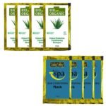 INDUS VALLEY Hair Eaze Spa 4 Sachets and CP Shampoo 4 Sachets Hair Care Combo (120 ml)