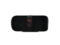 JUST CORSECA Sushi Boomer 40W Bluetooth Speaker | Dual 66mm Drivers | BT v5.3 | 3000mAh, 12H Playtime | IPX4 Splash Proof | RGB Lights | TWS, AUX, USB, TF, FM Support (Black)