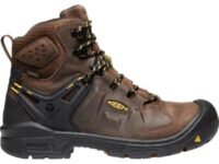 KEEN Utility Men's Dover 6" Composite Toe Waterproof Industrial Work Boot, Earth/Black, 11.5 Wide