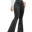 KOTTY Women's Bootcut Flare Jeans with Slim Fit Thigh and Wide Hem Design