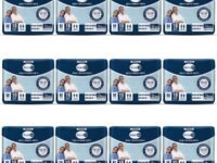 KareIn Premium Adult Diaper Pants, Medium 75-100 Cm (30"- 40"), 120 Count, Unisex, Leakproof, Elastic Waist, Wetness Indicator, Pack of 12