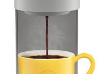 Keurig K-Mini Single Serve K-Cup Pod Coffee Maker, 6 to 12oz Brew size, with Cord Storage, Perfect for Small Spaces, Studio Gray