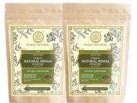 Khadi Natural Organic Natural Henna Powder Pack| Treats hair dye damage| Hair Color that naturally conditions | Suitable for All Hair Types|Pack of 2 (100gm*2) (200gm)
