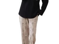 Korean Style Women’s Night Suit|| Cute Printed Pajama Set with Half Sleeve Top & Pants|| Soft Cotton Loungewear