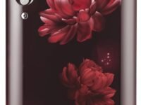 LG 185 L, 5 Star, Smart Inverter, Direct-Cool Single Door Refrigerator (GL-D201ASCU.BSCZEBN, Scarlet Charm, Base stand with drawer & Fast Ice Making)