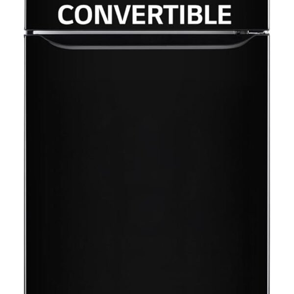 LG Smart Choice, 446 L, 1 Star, Convertible, Door Cooling+, Smart Inverter Compressor, Frost Free Double Door Refrigerator (GL-T502CESR, Ebony Sheen, Express Freeze & Multi Air Flow)