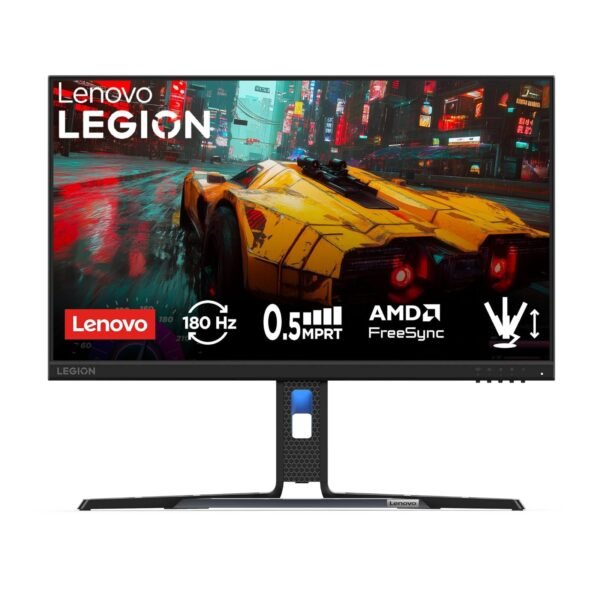 Lenovo Legion R24e | 24" (60.9cm) FHD 180Hz Gaming Monitor | 0.5ms, AMD FreeSync, 99% sRGB, 1xHDMI 2.1 TMDS, 1xDP 1.4| Tilt, Swivel, Pivot, Height Adjust | Black | 67CCGAC4IN