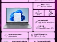 Lenovo ThinkBook 16, AMD Ryzen 7 7735HS, 16GB RAM, 512GB SSD, WUXGA IPS 16", Windows 11 Home, 1.7kg, 21MWA0AUIN, Backlit Keyboard, Fingerprint, 300 Nits, 1Y Warranty, Aluminium Top Laptop