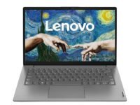 Lenovo V14 Intel Core i3 13th Gen 14" FHD (1920x1080) Antiglare 250 Nits Thin and Light Laptop (8GB RAM/512GB SSD/Windows 11 Home/Office Home 2024/Iron Grey/1.43 kg), 83A0A0PBIN