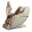 Lixo - LI4411, Home Collection 4D Massage Chair for full body with 22 Auto wellness programs, SL Track, Voice Control, Tablet Controller, Mechanical Massage Hands, and Multiple Zero-Gravity (Khaki)