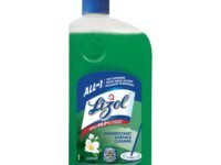 Lizol Disinfectant Surface & Floor Cleaner Liquid, Jasmine - 1 Litre | Suitable for All Floor Cleaner Mops | Kills 99.9% Germs| India's #1 Floor Cleaner