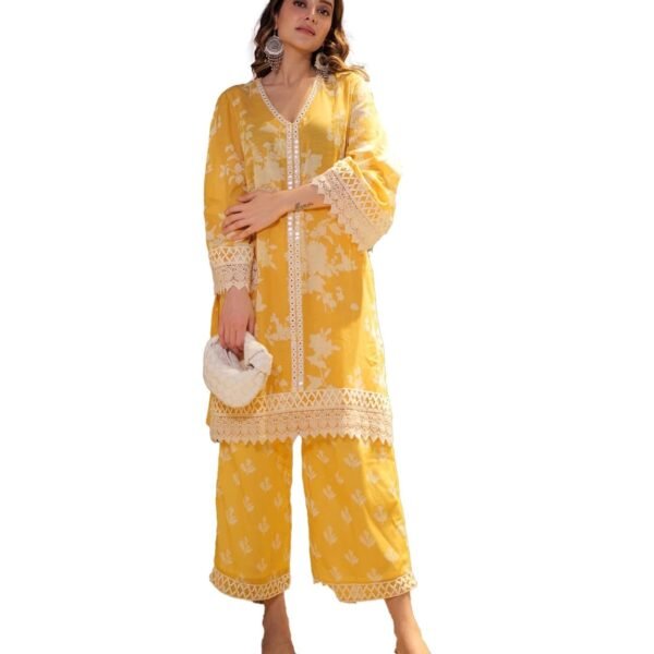 LookMark Women Cotton Blend Kurta and Pant - Suitable For Every Indian Occasion