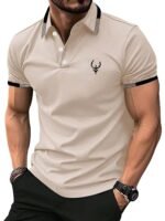 Lymio Polo T Shirt for Men || T Shirt for Man || Collar T Shirt Style Men (Packs Also Available) (Polo-40-43)