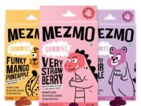 MEZMO Vegan Fruit Jellies (120g, Pack of 3) | Natural Strawberry Gummies for Kids & Adults | Zero Added Sugar, Gluten Free | Healthy Prebiotic Gut Friendly Snacks - Very Strawberry, Mango Pineapple, Apple