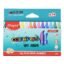 Maped WAX JUMBO CRAYONS-14 SHADES|Ergonomic Shape For Easy Grip|Triangular Shape|Jumbo crayons|Assorted 14 Rich Shades|Premium Wax Crayons|Safe for children|Drawing Crayons|Colour Crayons