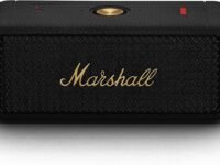 Marshall Emberton II Portable Bluetooth Speaker, Black & Brass