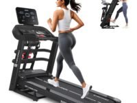 Maxpro Auto Incline Treadmill for Home – Fusion Elite PTM405MI | 15-Level Motorized Incline | 5 HP Peak DC Motor | 14 km/h Speed | 110 kg User Weight | Foldable Running Machine, FitShow App