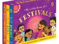 My Little Book of Festivals (Boxset) : Illustrated board books on the Indian festivals of Diwali, Holi and Navratri | Hindu mythology for kids age 3+