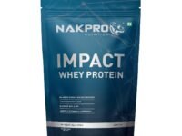 NAKPRO Impact Whey Protein 1kg | Isolate & Concentrate | 24g Protein & 4.9g BCAA | With Digestive Enzymes for better Absorption | NABL Lab Tested 100% Authentic Supplement Powder - Chocolate Flavour