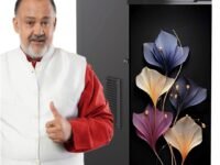 NAVSUKH Prima Plus Flour Mill with Free Cover, Automatic Domestic Flour Mill with Stainless Steel Grinder, Hopper and Container, Atta Chakki, Aata Maker, Ghar Ghanti for Home