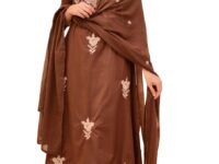 Nermosa Women Embroidery Solid Straight Kurta and Pant Set with Dupatta