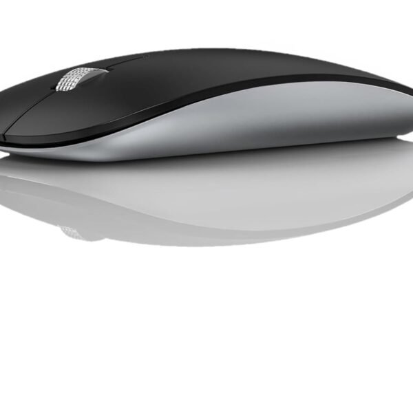 Offbeat - Atom Dual Bluetooth 5.1+5.1 & 2.4Ghz Wireless, Type-C Rechargeable Silent Click Mouse, Triple Device connectivity Windows, Mac, iOS, Android