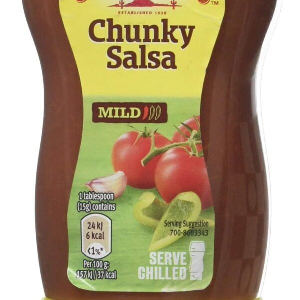 Old El Paso Thick N Chunky Salsa Mild, 238 g