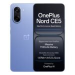 OnePlus Nord CE5 | MediaTek Dimensity | Massive 7100mAh Battery | Powered by OnePlus AI | 256GB 8GB | Nexus Blue