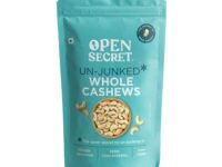 Open Secret Premium Cashew | 200g | Whole Cashew Nuts, Dry Fruits, Kaju, Healthy Snacks, Cashews, Cashew 200gm, Healthy Dry Fruits, Gluten Free & High Protein (Pack of 1)