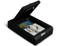 Ozone 2.28 Litres Digital Safe Locker for Home & Office – Digital Lock, 1-Way Unlocking (Password), Size: 60H x 190W x 275D mm, Weight: 1.75kg, 2-Year Warranty