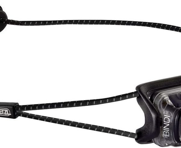 PETZL, Bindi Headlamp Black, Ultra-Compact Rechargeable headlamp Designed for Everyday Athletic Activities. 200 lumens