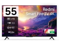 Redmi Xiaomi 138 cm (55 inch) F Series UHD 4K Smart LED Fire TV L55MA-FVIN (Black)