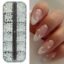 S.A.V.I 12-Grid Natural Pearl Color Nail Art – Semi Circle Flat DIY Manicure Decoration