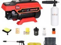 STARQ ST5 | 250 Bar 2500W | Heavy Duty High Pressure Washer for Car, Bike, Home | 1Ltr Professional Snow Foam Lance | Red