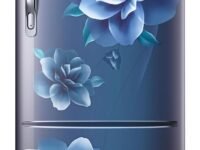 Samsung 183 L, 4 Star, Digital Inverter, Direct-Cool Single Door Refrigerator (RR20C1724CU/HL, Camellia Blue)